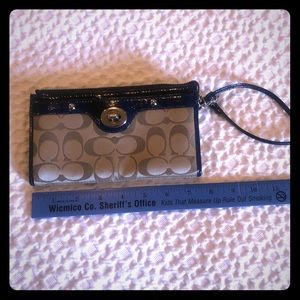 Small Coach wristlet